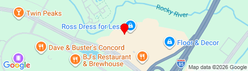 Map thumbnail of 8054 Concord Mills Blvd. Concord, NC 28027